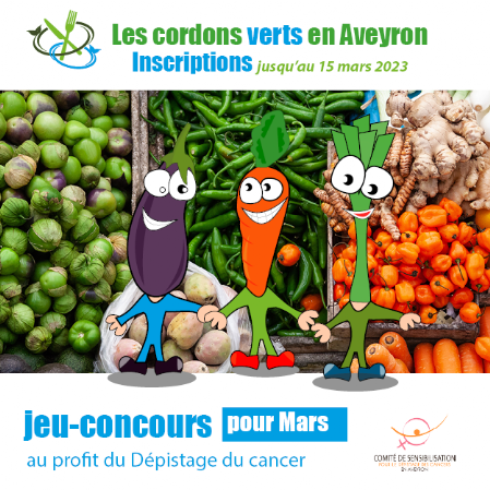Concours les cordons verts pour Mars Bleu 2023